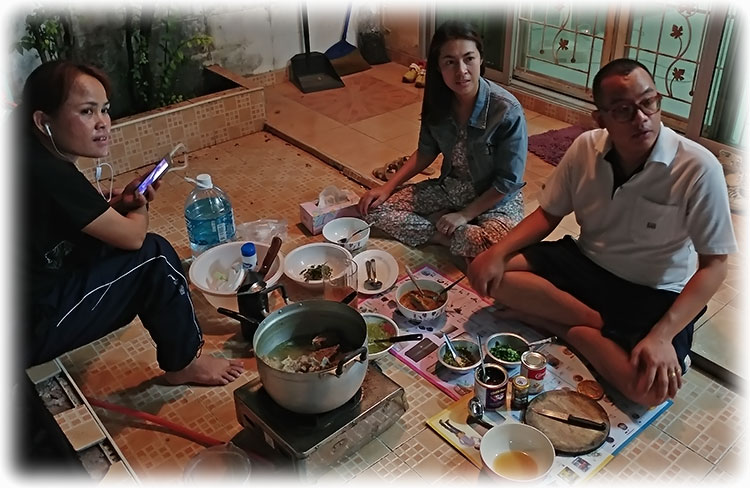 Cooking in Bangkok