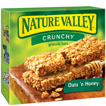 OATS ’N HONEY - CRUNCHY GRANOLA BARS