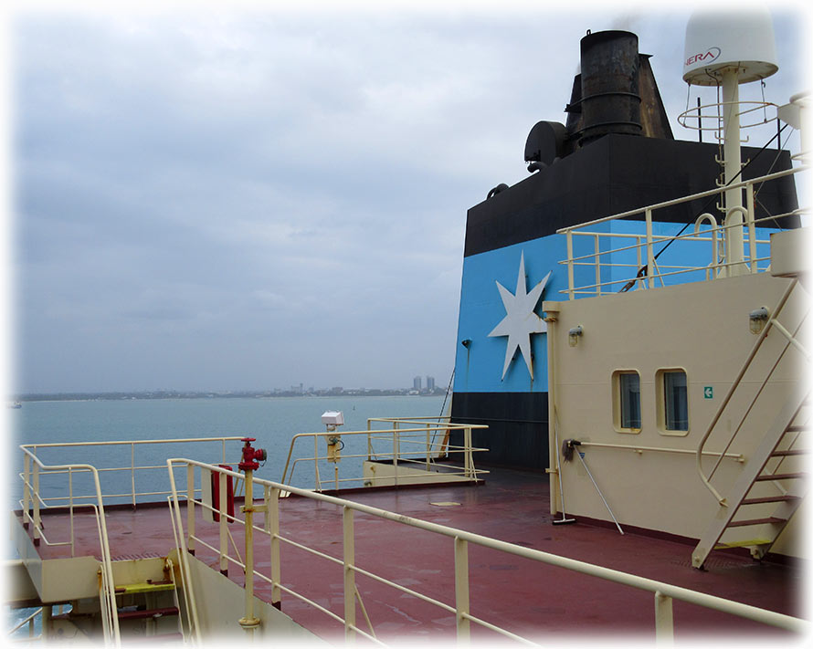 Aladdin's adventure in Dar es Salaam with M/T Roy Maersk