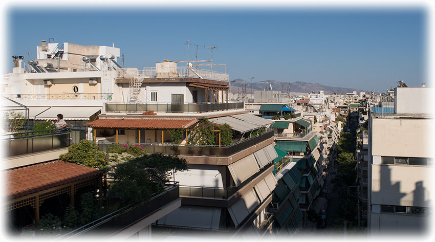 Piraeus from Savoy Hotel