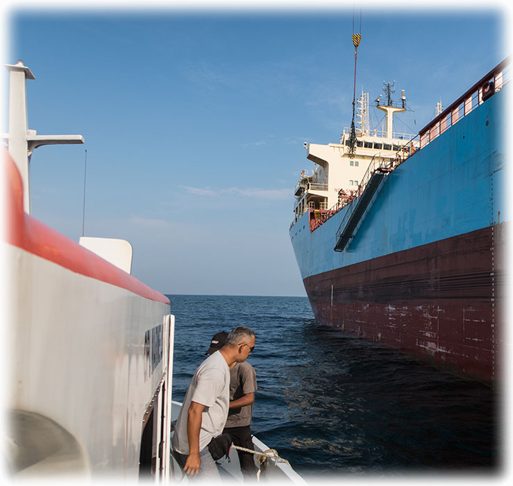 Roy Mærsk at Sundai Linggi, Malaysia