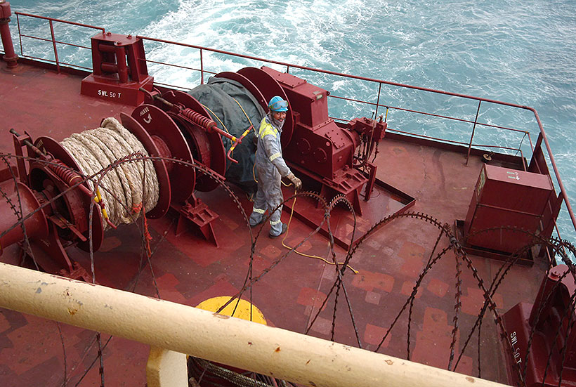 Aladdin's adventure on board M/T Karen Maersk