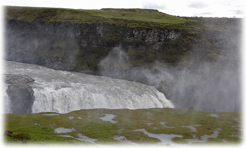 Gullfoss, the beautiful double “Golden Falls”