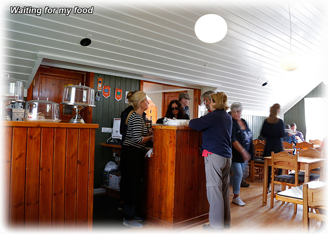 Lunch at Snjófell Restaurant in Arnastapi