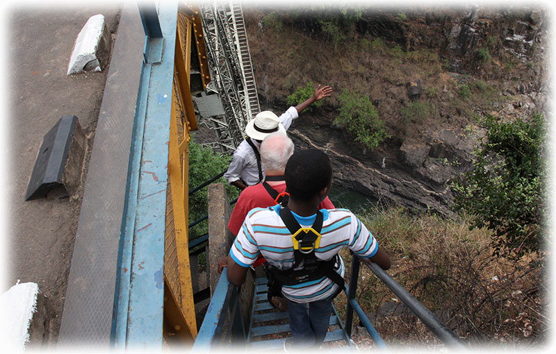 Aladdin's adventure at Victoria Falls - Historical Bridge Tour