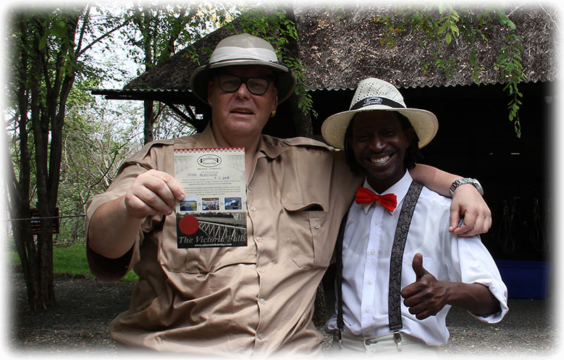 Aladdin's adventure at Victoria Falls - Historical Bridge Tour