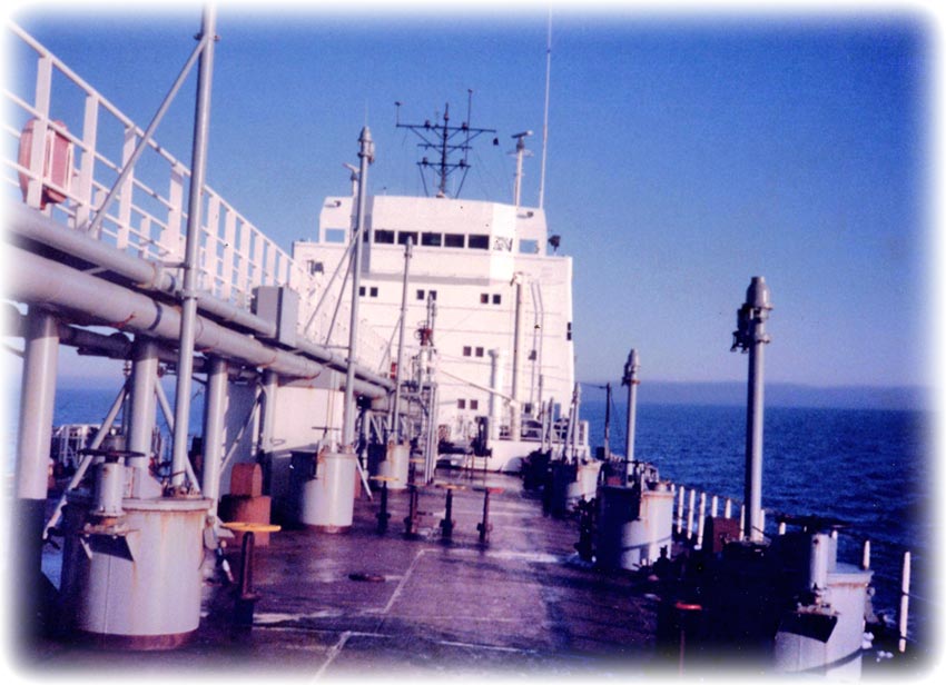 M/T Corona - 1985, tank deck