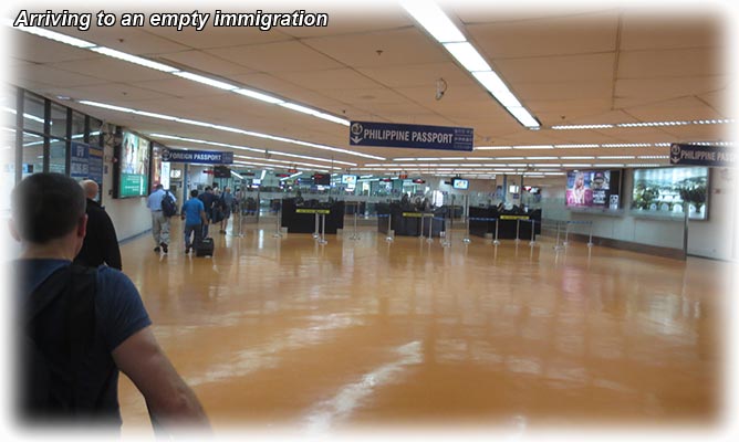 Aladdin's adventure on Manila International Airport