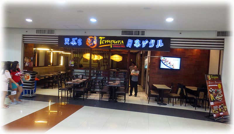 Aladdin's adventure at Tempura, Japanese grill in Manila