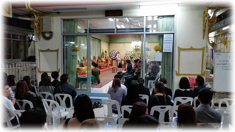 Thai Funeral at Wat Hua Lamphong (วัดหัวลำโพง)