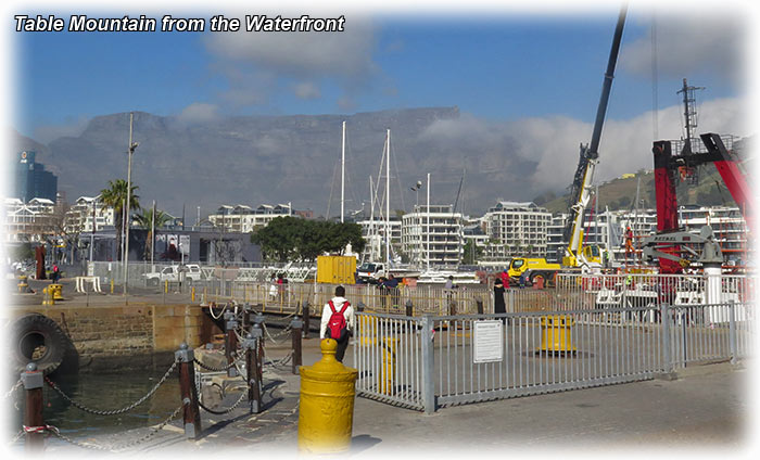 Waterfront in Cape Town