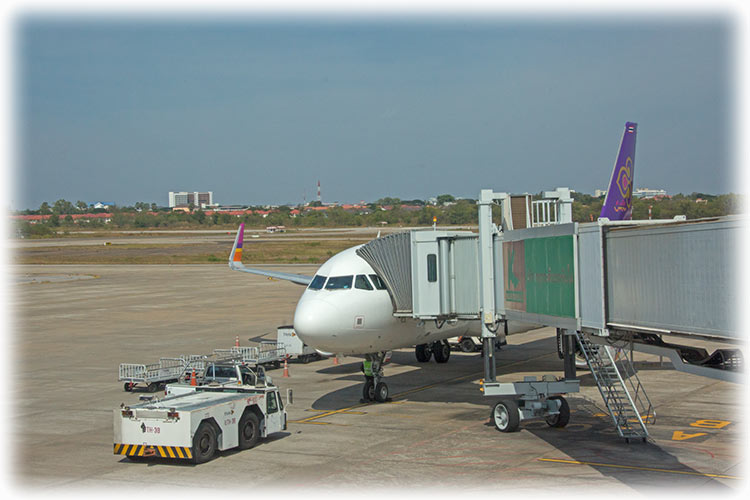 Thai Smile at Udon Thani Airport