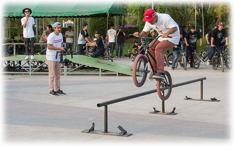 Udon Thani - Nong Prachak Sinlapakhom Park - BMX Street Jam