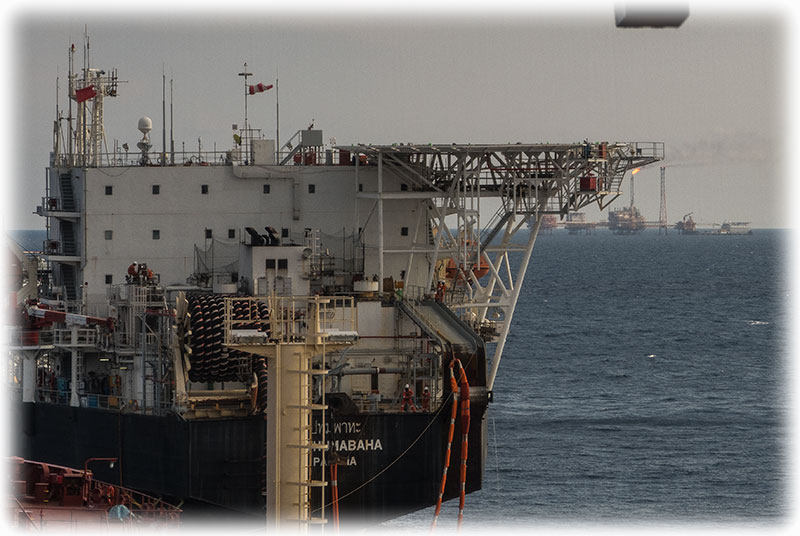 Aladdin's adventure on board M/T Rita Maersk/ Rita Mærsk - Bongkot FSO 2