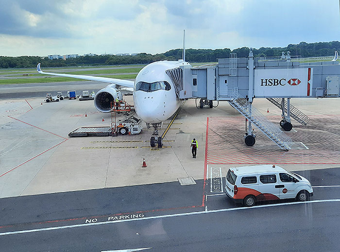 Singapore Changi Airport during the Covid