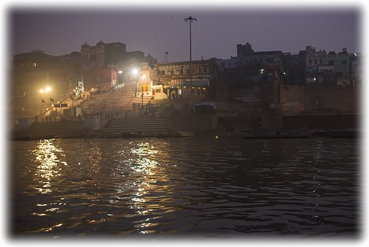 Kedar Ghat in Varanasi/ Benares