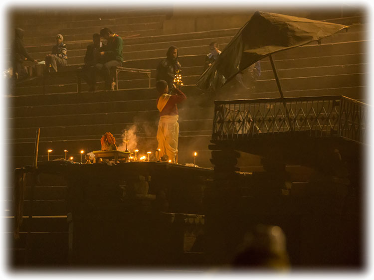 Dashashwamedh Ghat in Varanasi/ Benares