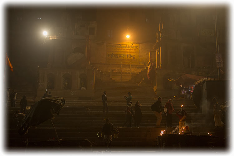 Kedar Ghat in Varanasi/ Benares