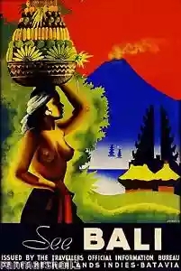 Bali Travel Poster