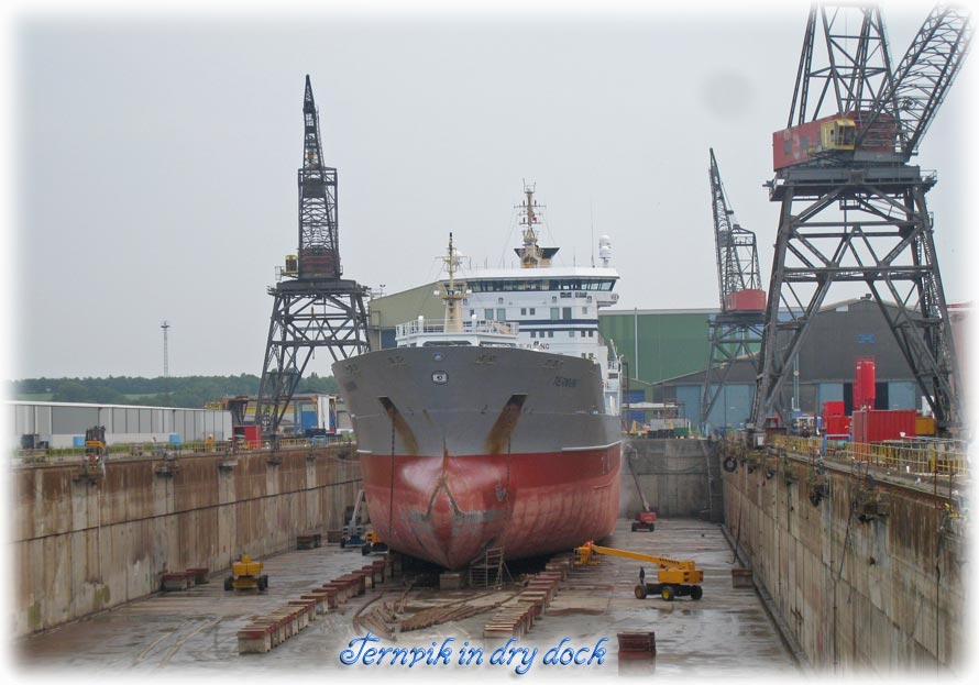 Aladdin's adventure at Odense Shipyard with M/T Ternvik